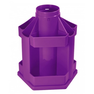 Органайзер настольный Стамм Maxi Desk вращающийся фиолетовый Violet ОР206