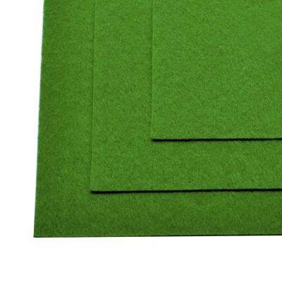 Фетр листовой мягкий А4 Ideal 2 мм. зеленый 1 шт. S2.705