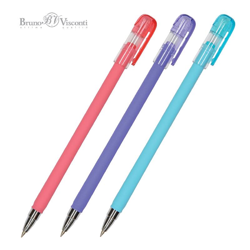 Ручка шариковая синяя BrunoVisconti FirstWrite Joy 0,5 мм. 20-0283