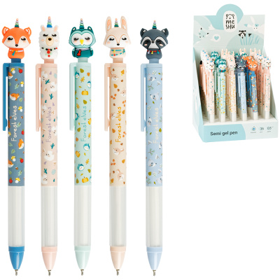 Ручка шариковая автоматическая Meshu Fairy Heroes синяя 0.5 мм. 60942