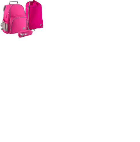 Рюкзак Кайт + пенал + сумка для обуви Розовый SET K19-720S-1