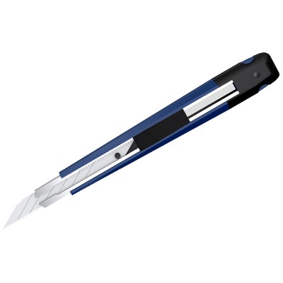 Нож канцелярский Berlingo Hyper 9мм. синий BM4123 с