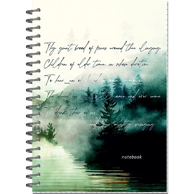 Бизнес-тетрадь А5 80л.. на гребне Политехнология Туманные пейзажи 3251