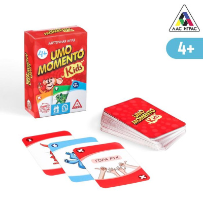 Карточная игра. UMO momento. Kids, 70 карт Сима-ленд 4726775