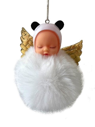 Украшение новогоднее из полистирола Ангелочек 8х10х8см 95806 Феникс-Презент