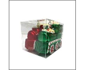 Украшение новогоднее из полистирола набор из 2 штук 9,5x3,8x6,8см 95338 Феникс-Презент