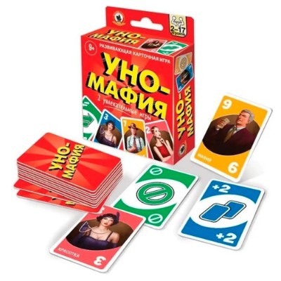 Настольная игра. Уно-мафия. Карточки 52 шт. Наша игрушка. 04692