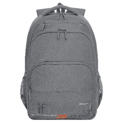 Рюкзак Grizzly 32*45*23см. серый RU-530-5