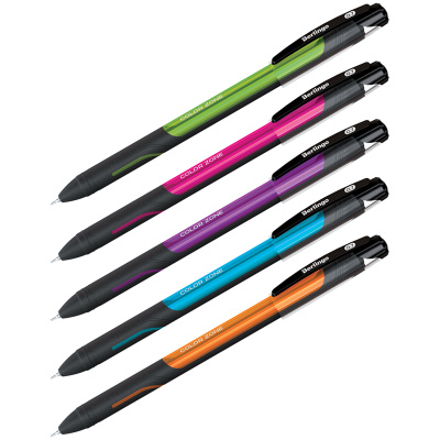 Ручка шариковая Berlingo Color Zone stick синяя 0,7 мм. CBp70950