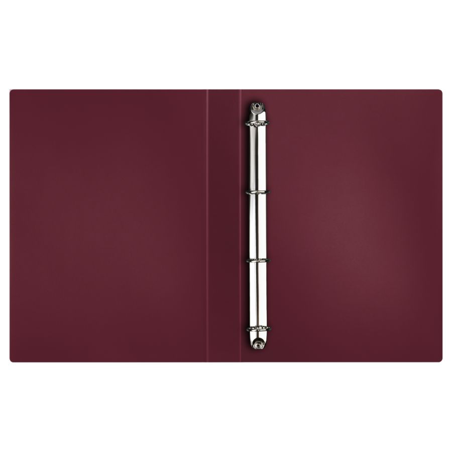 Папка А4 на 4-х кольцах 40мм. Стамм Герб гранат 32152