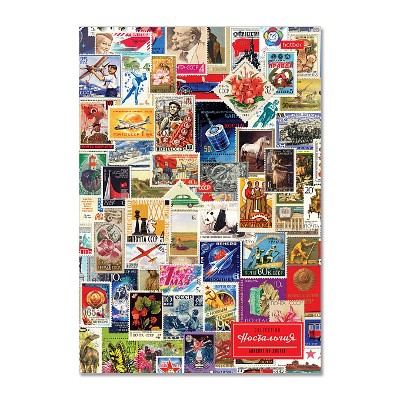 Бизнес-блокнот А4 80л. клетка Хатбер Марки СССР 083862