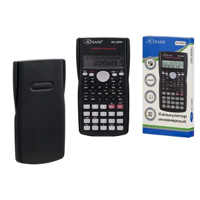 Калькулятор инженерный Basir 10-ти разрядный, 2-х строчный MC-82MS