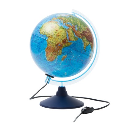 Глобус физико-политический с подсветкой Globen Классик диаметр 250мм. Ке012500191