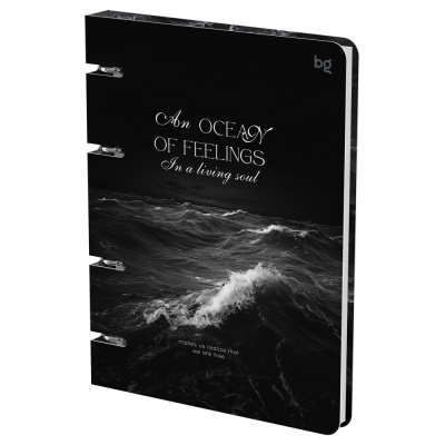 Тетрадь А5 120л. на кольцах, со сменным блоком БиДжи Ocean 57859