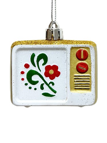 Украшение новогоднее из полистирола Телевизор 5,5x3x4см 95332 Феникс-Презент