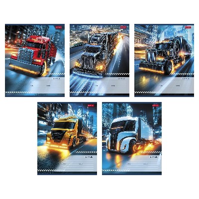Тетрадь 18л. клетка Хатбер Super truck 091433