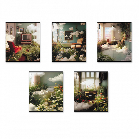 Тетрадь 96л. клетка ErichKrause Dream Home 65241