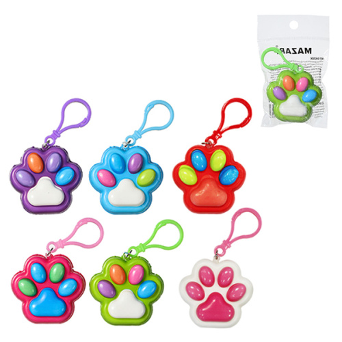 Брелок мягкий Mazari Лапка (полиуретан) М-20415