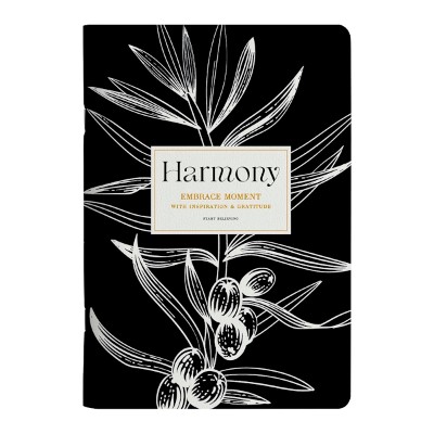 Тетрадь 40л. клетка А5 Be Smart. Коллекция Harmony, ветка на черном 5300