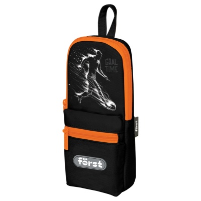 Пенал корпусный F?rst Goal time 220х90х45мм. без наполнения, 1 отдел+карман, текстиль 090503