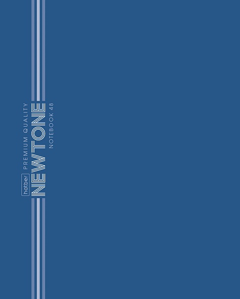 Тетрадь 48л. клетка Хатбер NEWtone Pastel Чернильное небо 091782