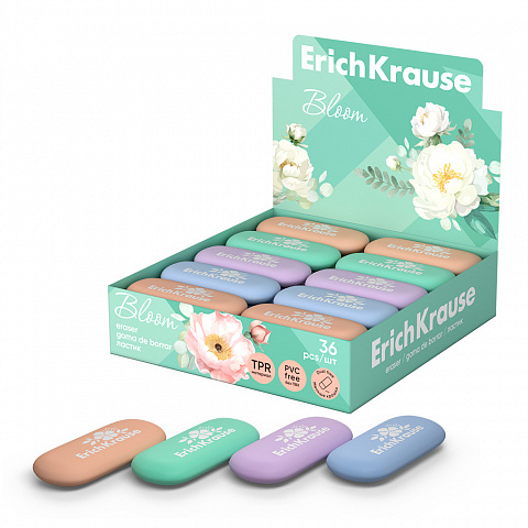 Ластик ErichKrause Pastel Bloom 60772