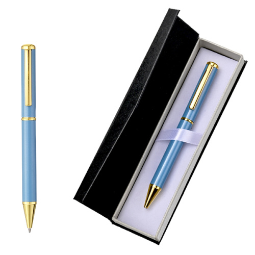 Ручка шариковая с поворот. механизмом Mazari Top BL синяя 1,0мм. в подарочной коробке М-7832-70