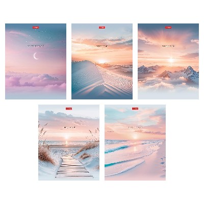 Тетрадь 96л. клетка Хатбер В моменте (Soft-touch) 092715