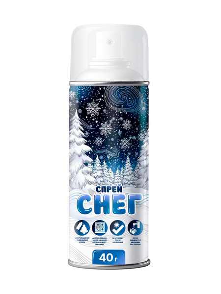 Синтетический снег нетающий, белый 95019 Феникс презент 