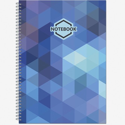 Тетрадь А4 60л. клетка на спирали Политехнология Яркий Офис 2754