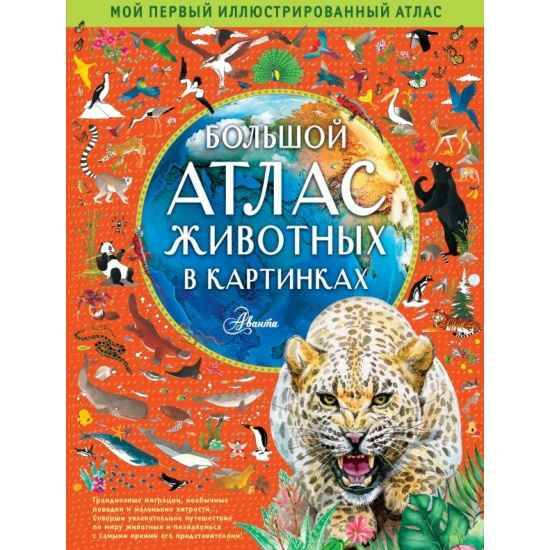 Большой атлас животных в картинках /Мой первый иллюстрированный атлас/АСТ