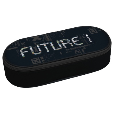 Пенал корпусный Berlingo FutureX 220х90х45мм. без наполнения, 1 отдел, полиэстер EXM-1110