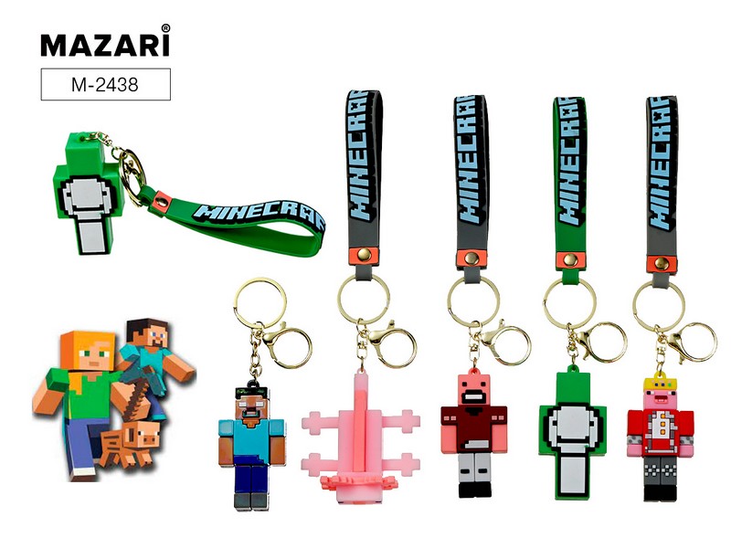 Брелок Mazari M-Craft пластиковый М-2438
