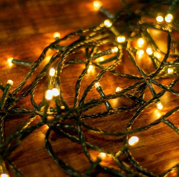 Новогодняя электрогирлянда на 200 LED ламп, длина 2000 cм. 94788 Феникс-Презент