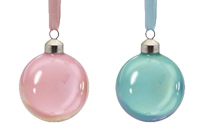 Украшение новогоднее из стекла 8х8х8см 90718 Феникс-Презент