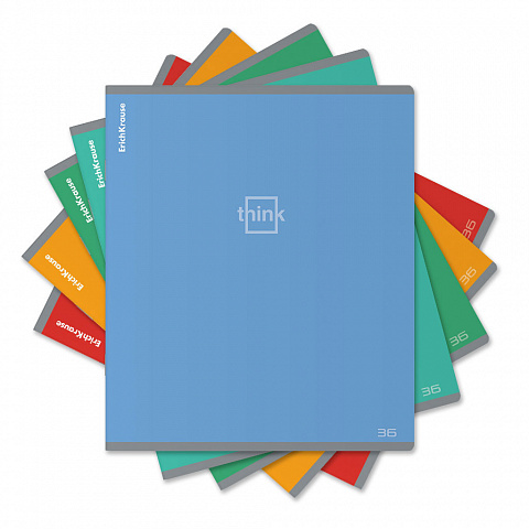 Тетрадь 36л. клетка ErichKrause Think 63284