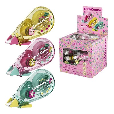 Корректирующая лента ErichKrause Floral Soul 5мм. х 6м. ассорти 63169
