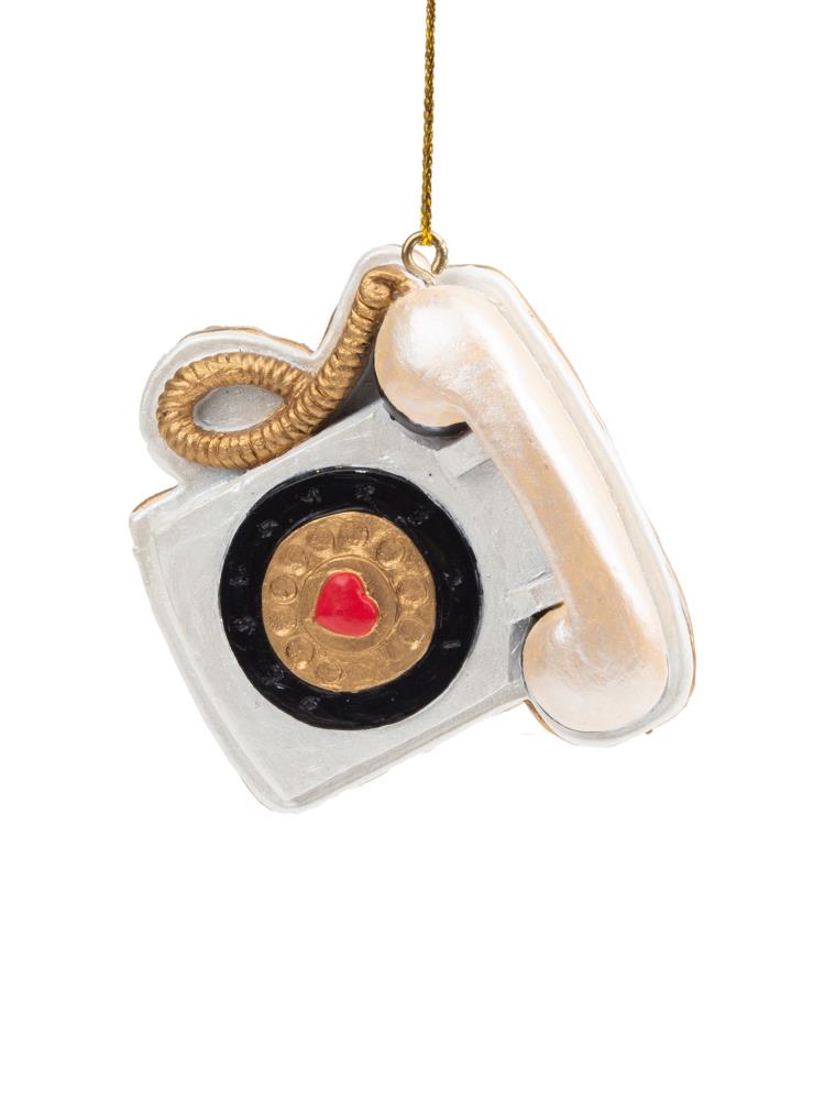 Украшение новогоднее из полирезины Телефон 1,8x5,4x6см 89414 Феникс-Презент