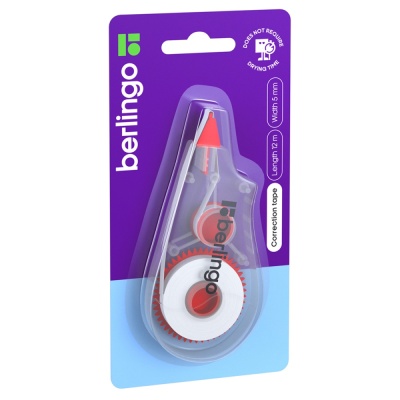 Корректирующая лента Berlingo 5ммх12м. Fks 12051