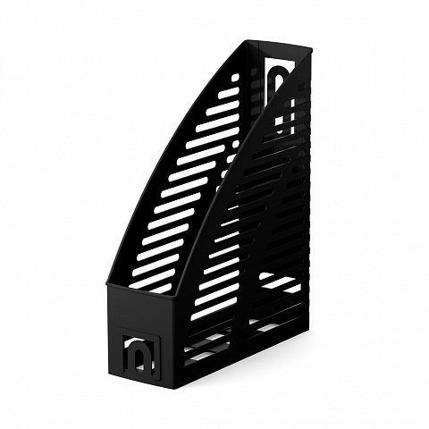 Подставка для бумаг вертикальная ErichKrause Base Classic 85мм. черный 57945