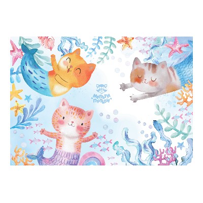 Клеенка для труда Мульти-Пульти Которусалки, 35*50см, ПВХ CH_50229