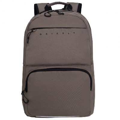 Рюкзак Grizzly 30*42,5*13,5см. темный песок RU-539-1