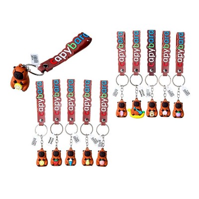 Брелок Mazari Капибара пластиковый М-2429