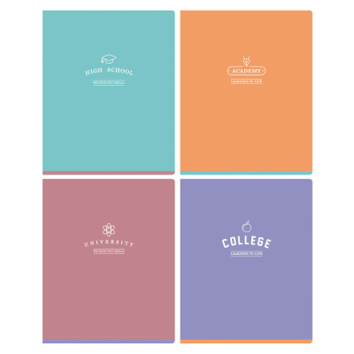 Тетрадь 48л. клетка БиДжи Academy обложка софт-тач 12258