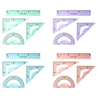 Набор геометрический Berlingo Instinct малый 4 предмета 40015