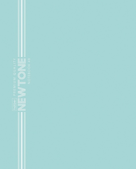Тетрадь 48л. клетка Хатбер NEWtone Pastel Зеленый нефрит 091780