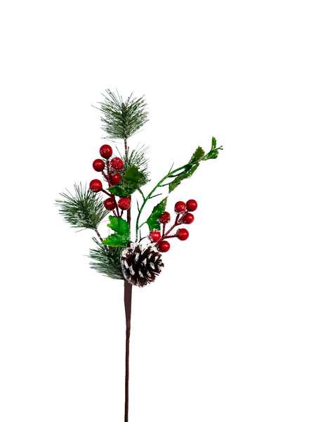 Новогоднее украшение Морозная ветка из полиэтилена 36x7x11см 88812 Феникс-Презент 