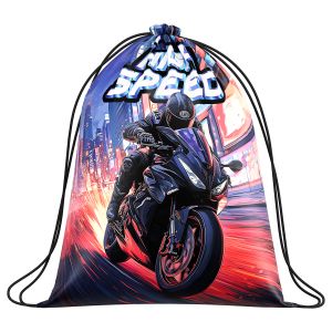 Мешок для обуви ArtSpace Bike 1 отделение 410*490мм. MSP PMX00002