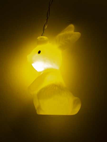 Новогодняя электрогирлянда Зайки на 10 LED ламп, длина 220 cм 89544 Феникс-Презент