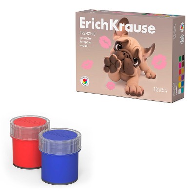 Гуашь 12цв. 17мл. ErichKrause Frenchie 65194